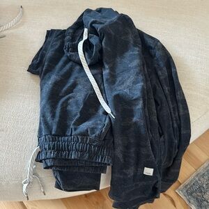 Black Jogger Pants with Drawstring